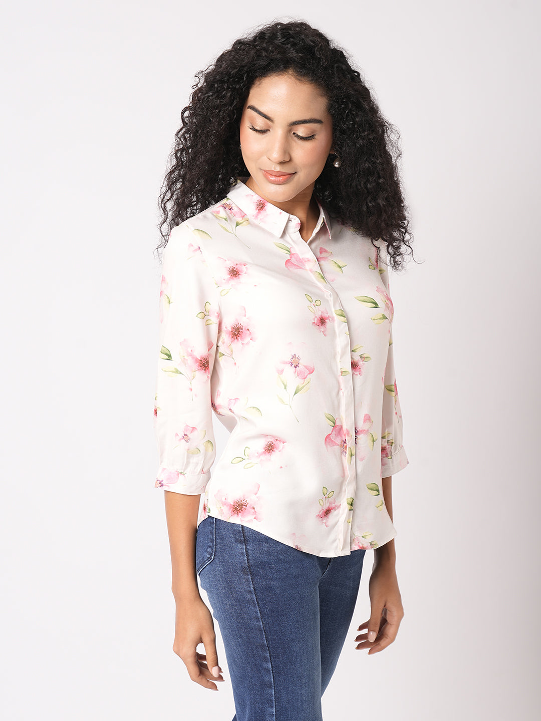 Women Floral Printed Shirt
