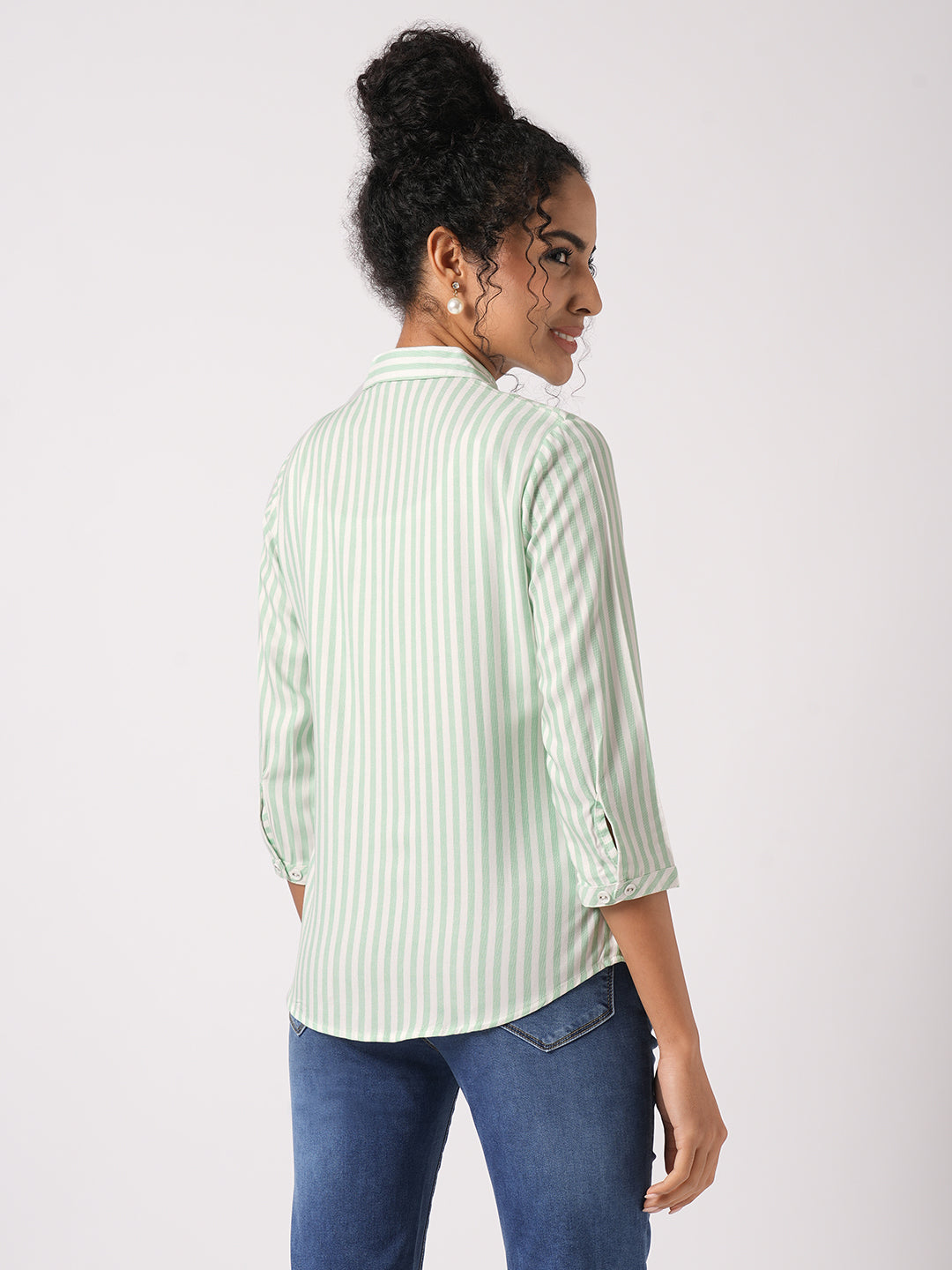 Women Striped Shirt