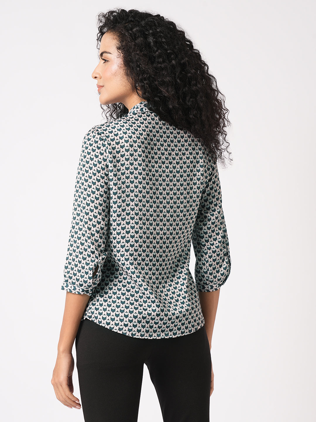Women Geometric Printed Shirt