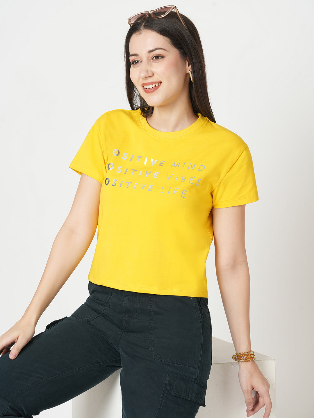 Women Golden Sunset Graphic Tees