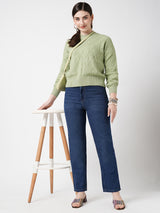 K6003 High Rise Loose Straight