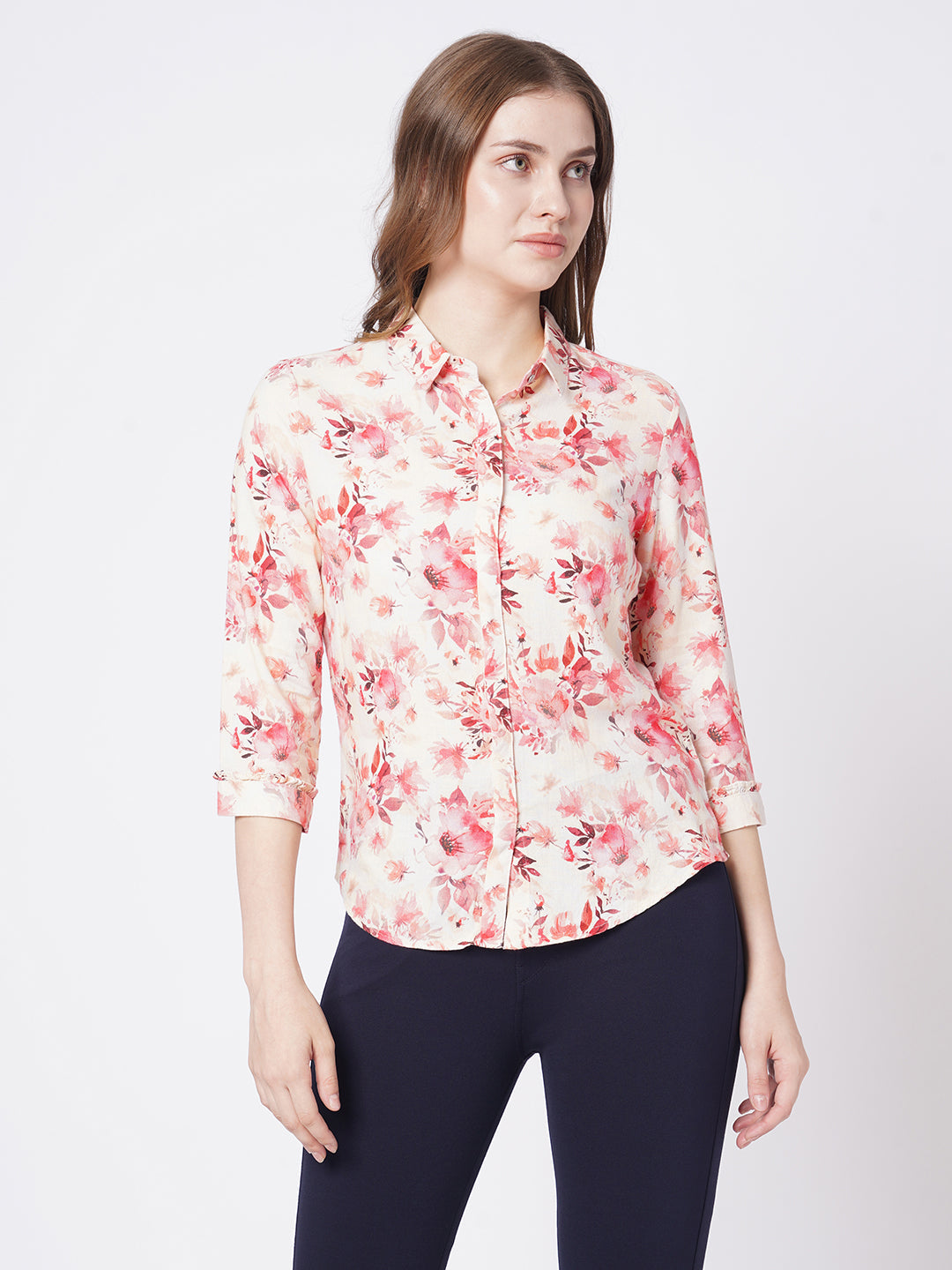 Women Floral Printed Shirt