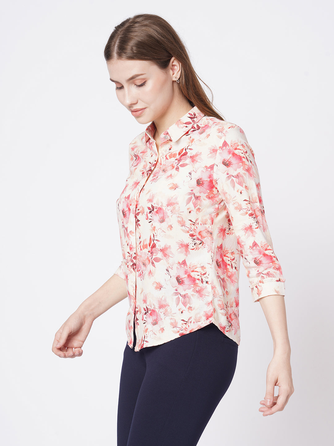 Women Floral Printed Shirt