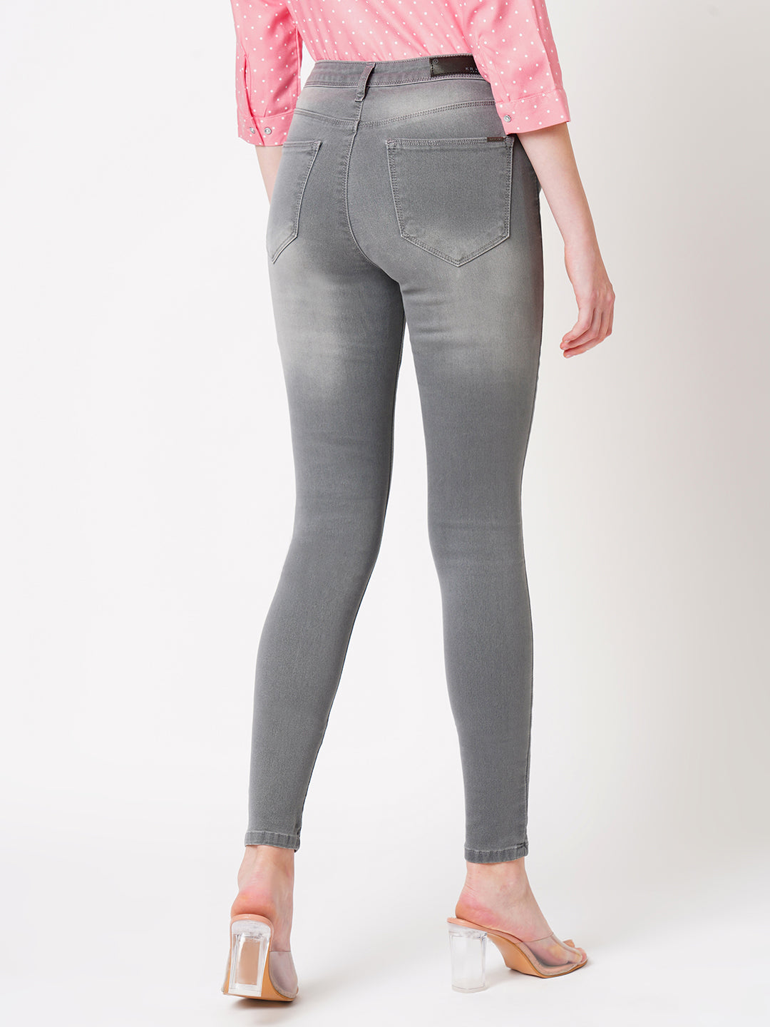 Women High-Rise Skinny New Hybrid Denim Jeans