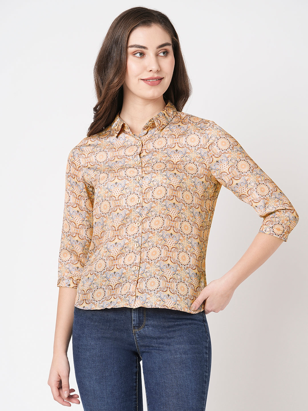 Women Paisley Print Shirt
