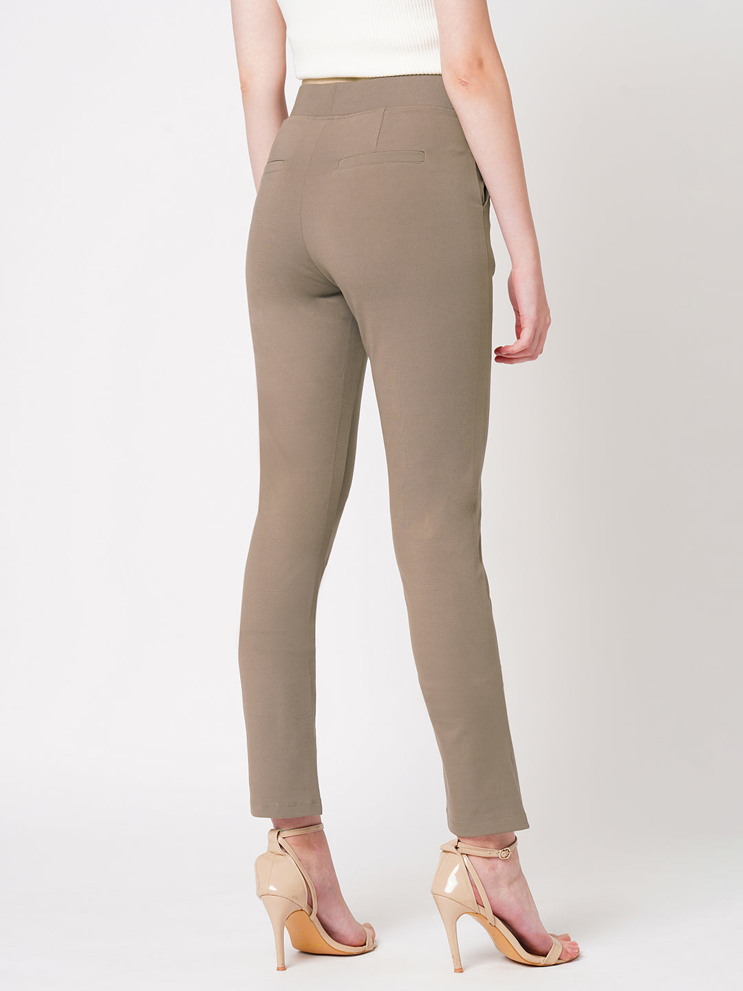 Women Mouse High-Rise Skinny Treggings