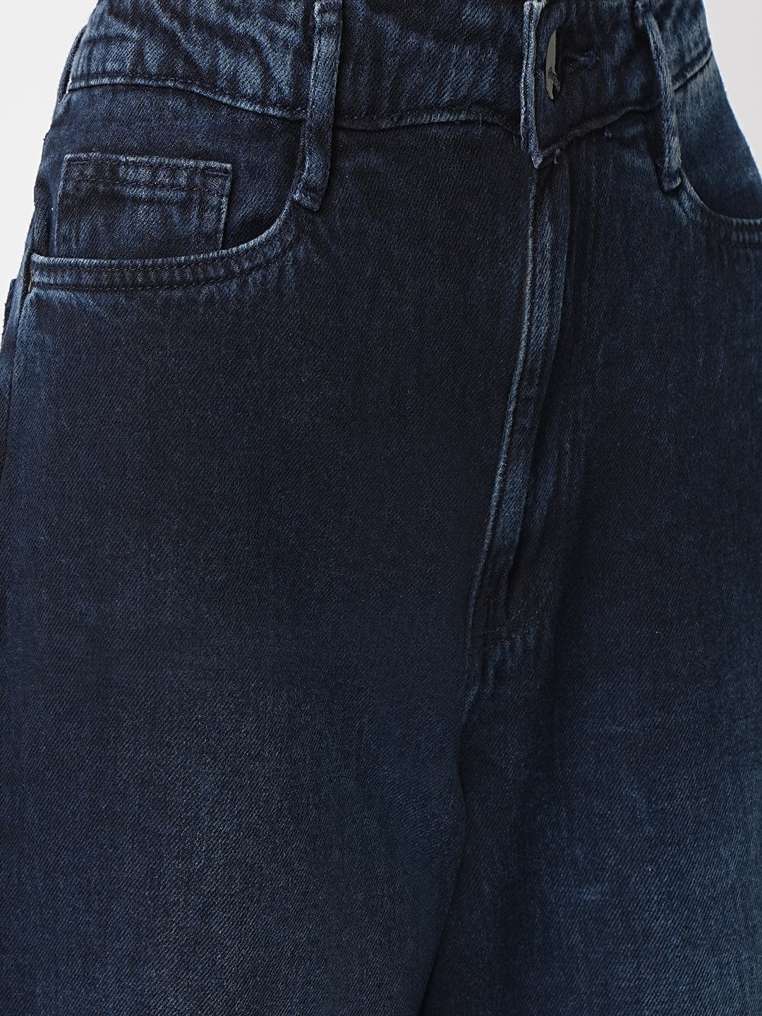 Women High-Rise Loose Straight Jeans