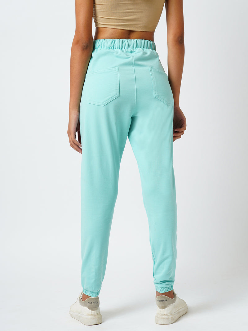High Rise Skinny Fit Denim Athleisure
