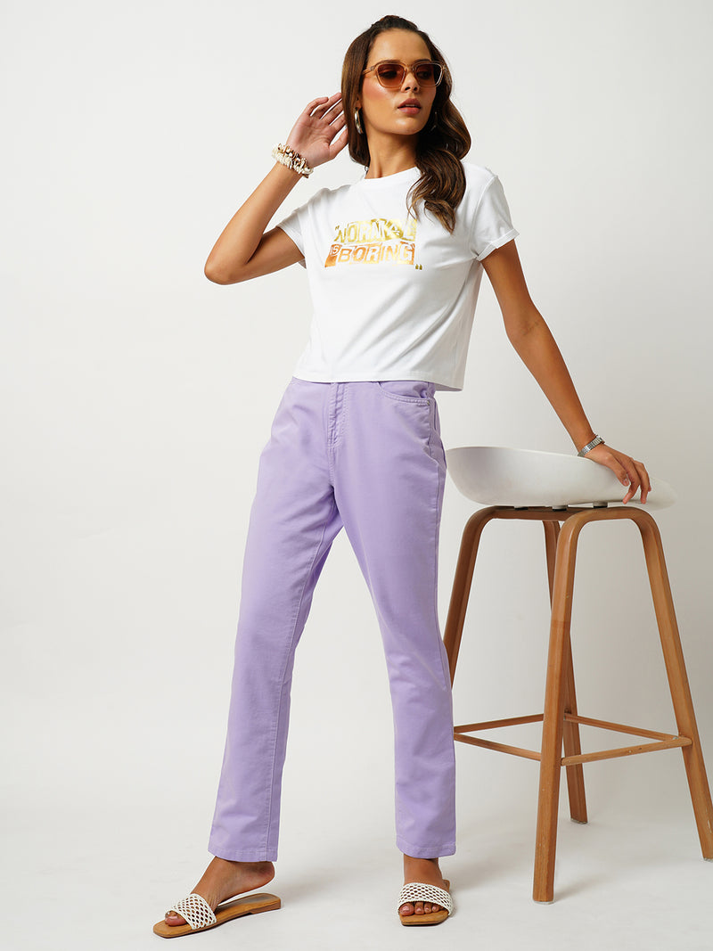 K630 High Rise Straight Fit Jeans