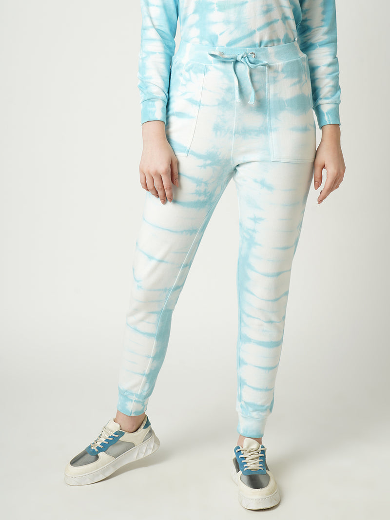 Womens Sky Tie & Dye Coordinate Set