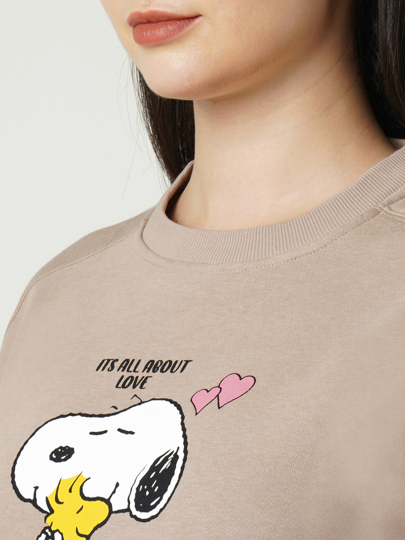 Women Beige Printed Full Length Shirts