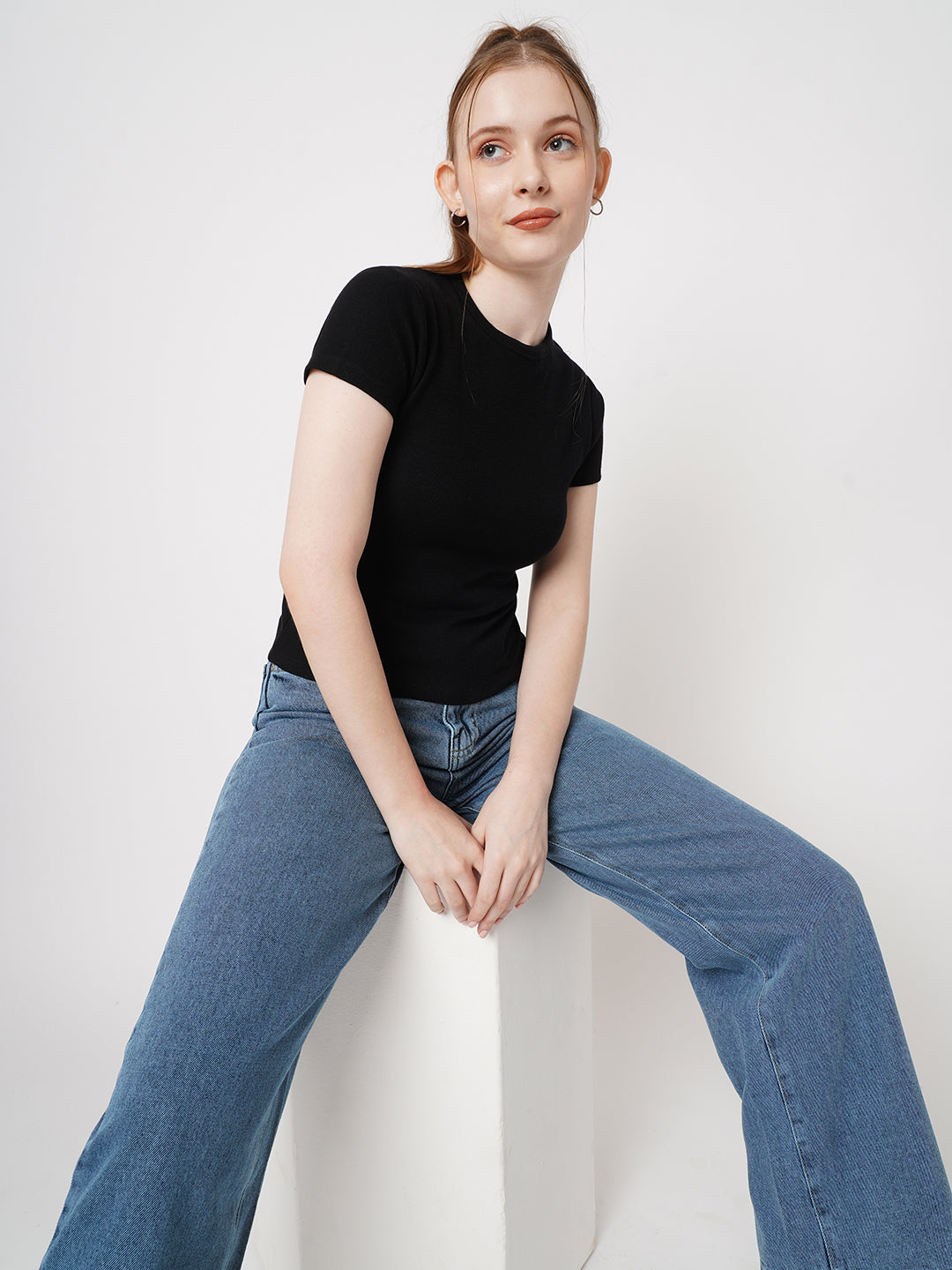 Women Rib T-Shirt