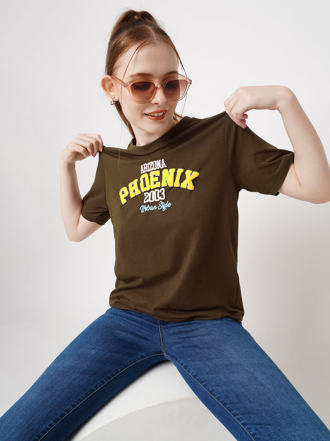 Women Boxy Graphic Tees