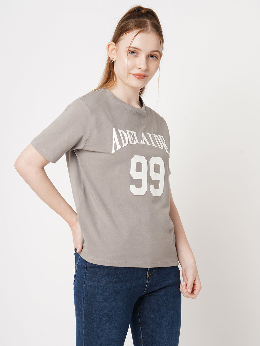 Women Boxy Graphic Tees
