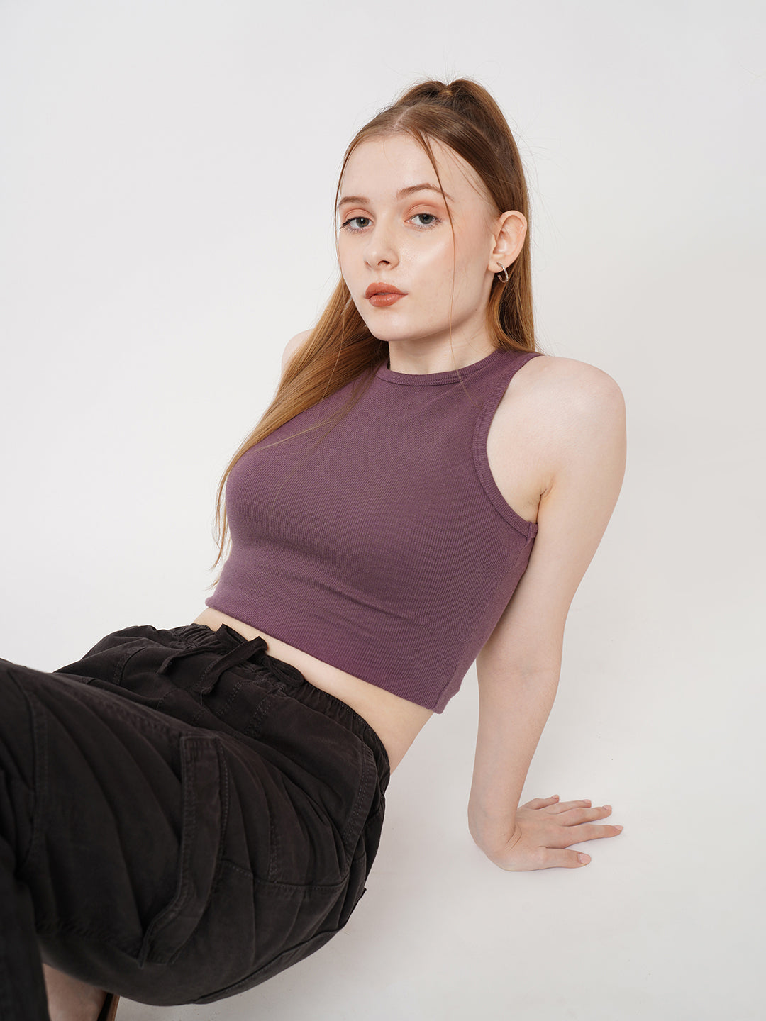 Women Ribbed Tank Top