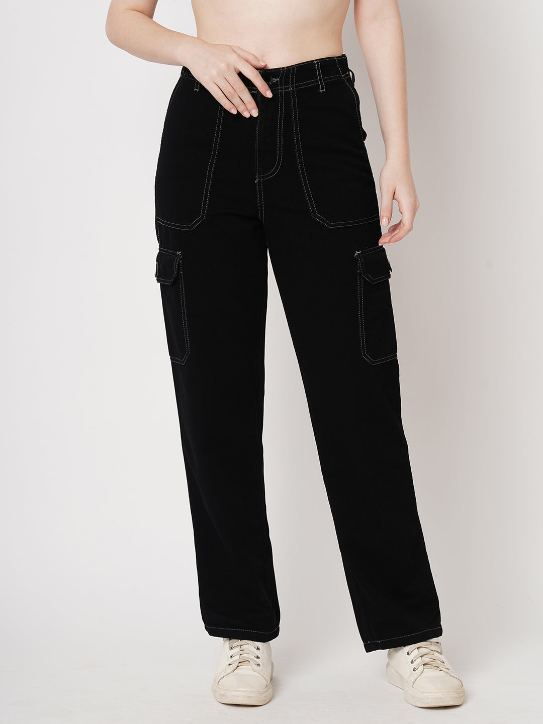Women High-Rise Cargo Cargo