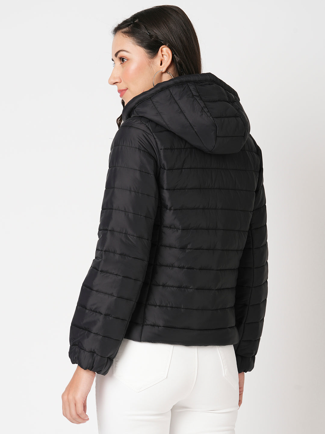 Women Black Winter Jacket