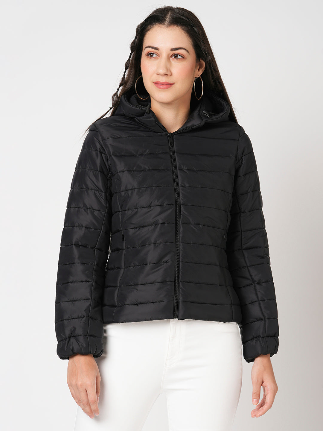 Women Black Winter Jacket