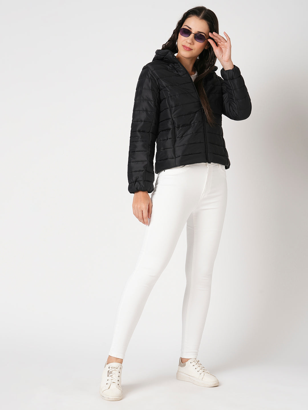 Women Black Winter Jacket