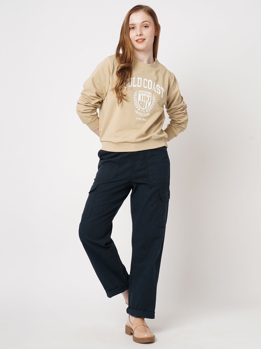 Women Printed Sweatshirt