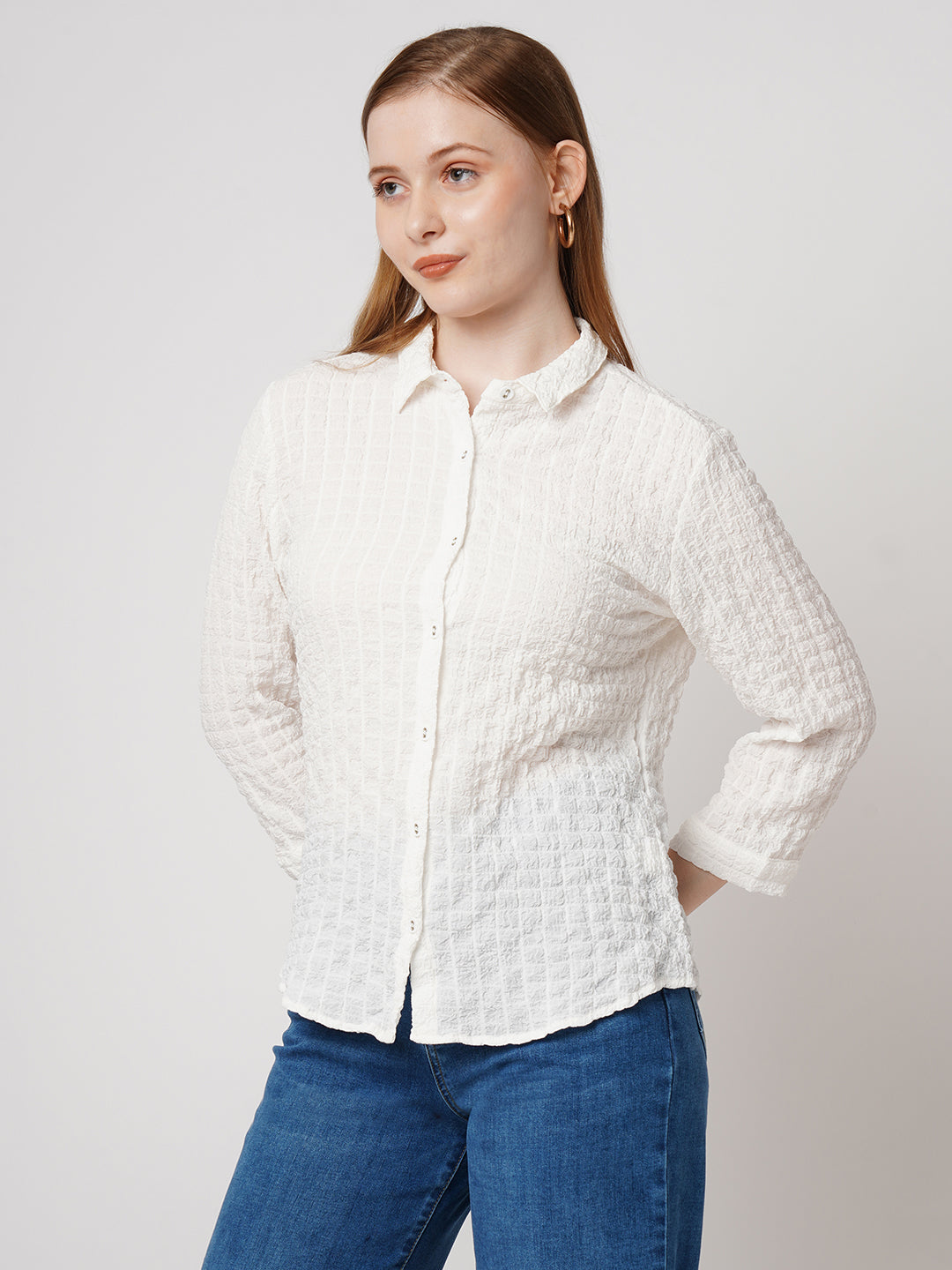 Women Solid Shirt
