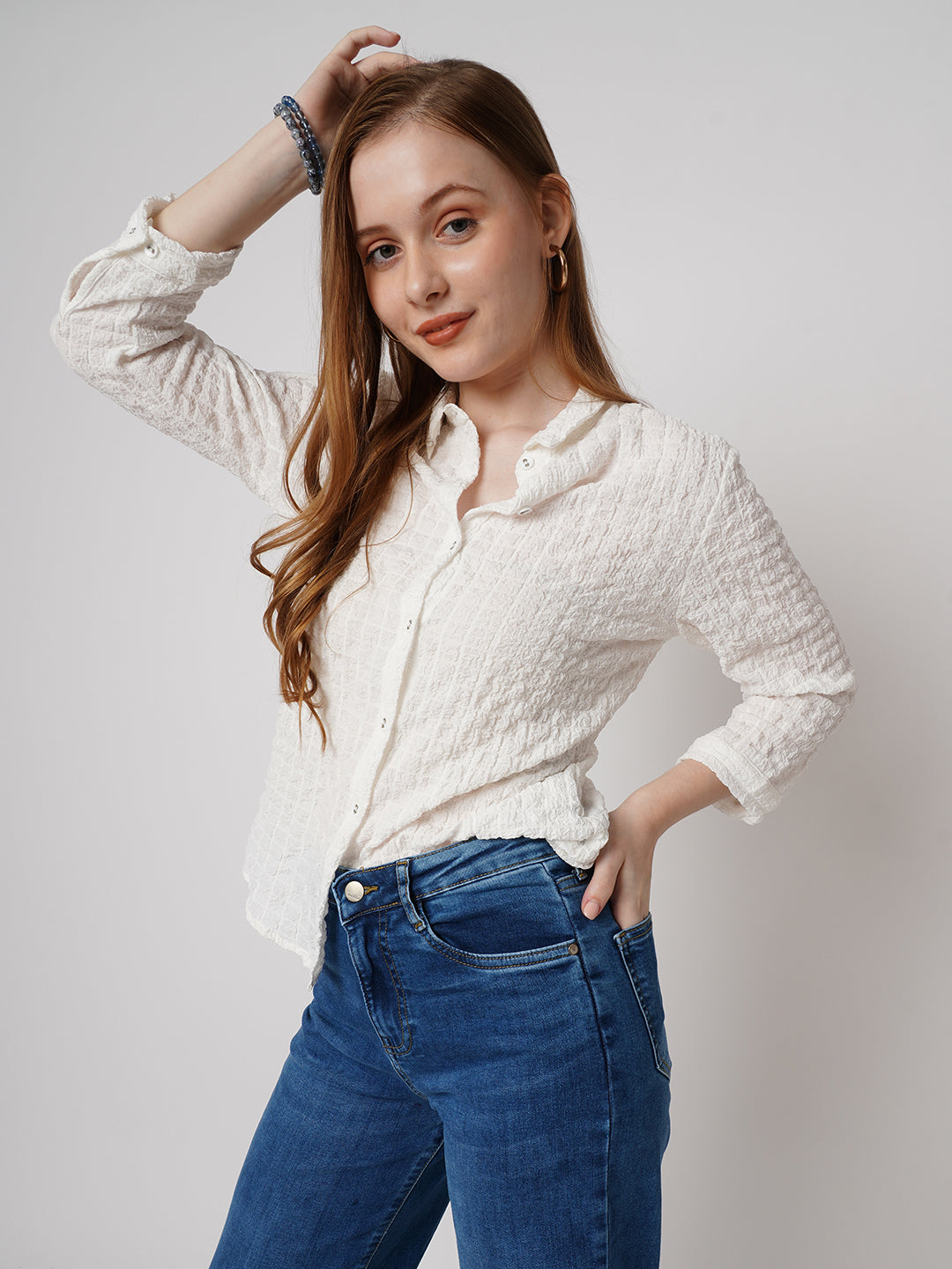 Women Solid Shirt
