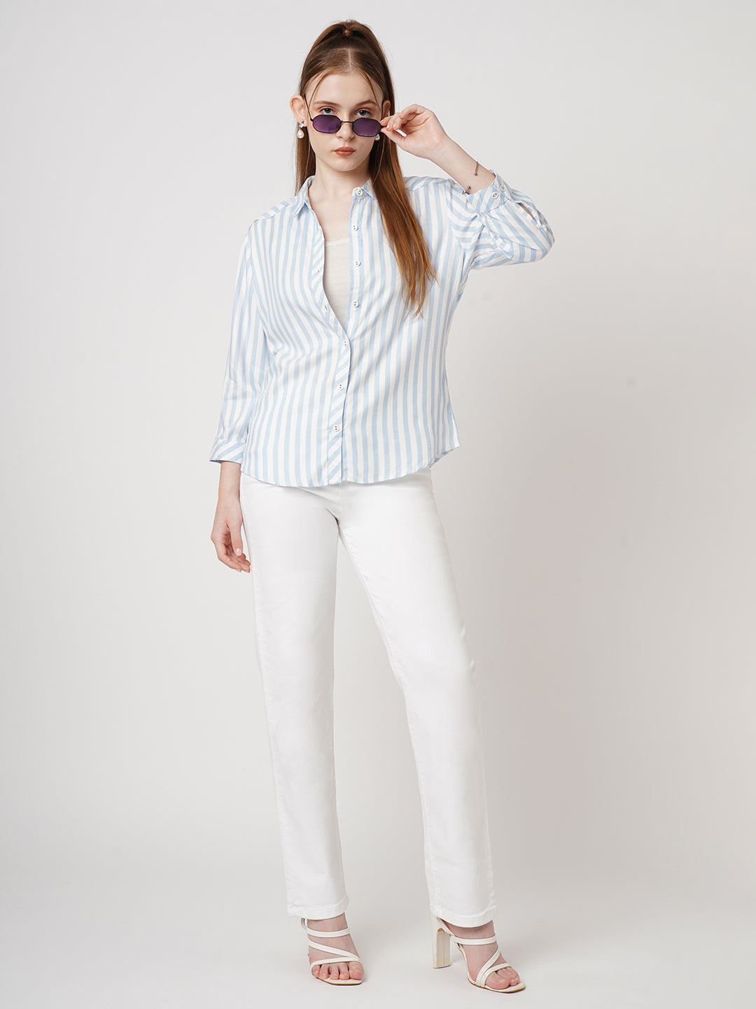 Women Striped Shirt