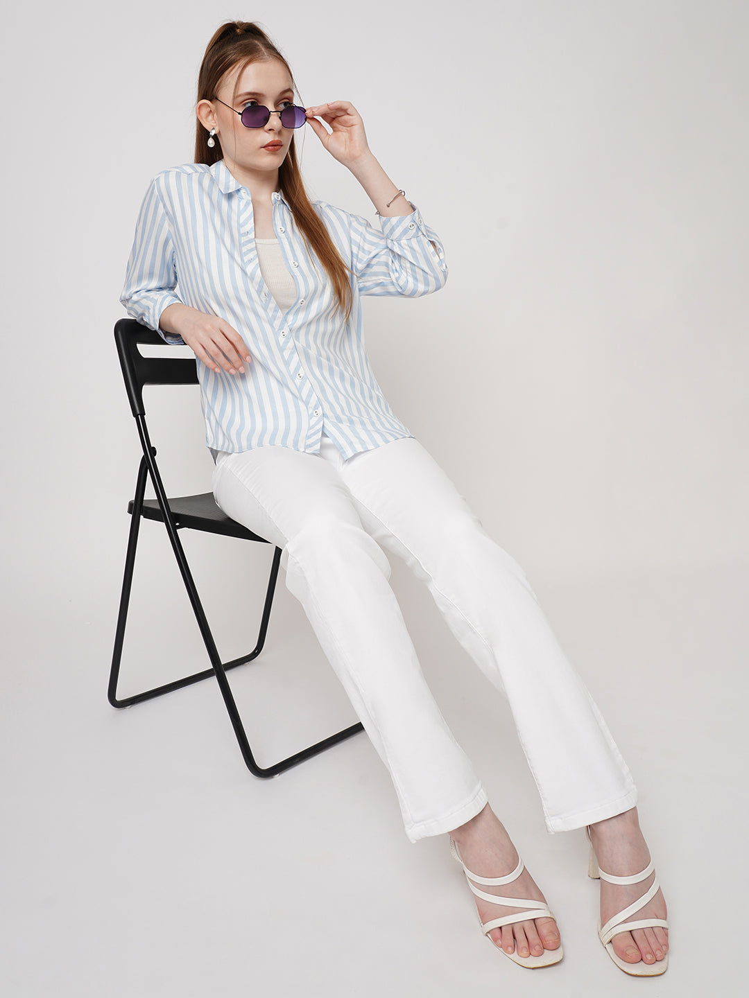 Women Striped Shirt
