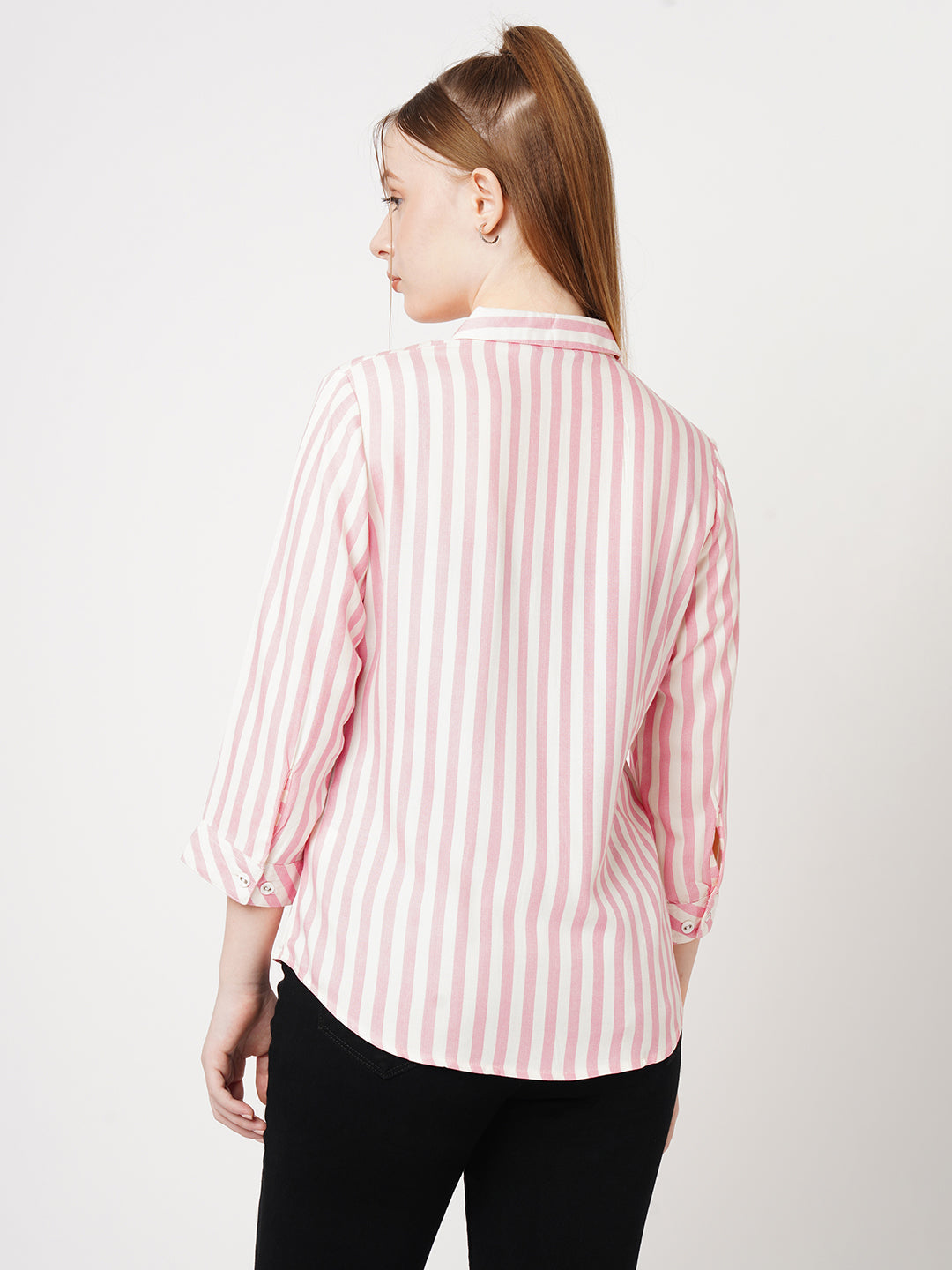 Women Striped Shirt