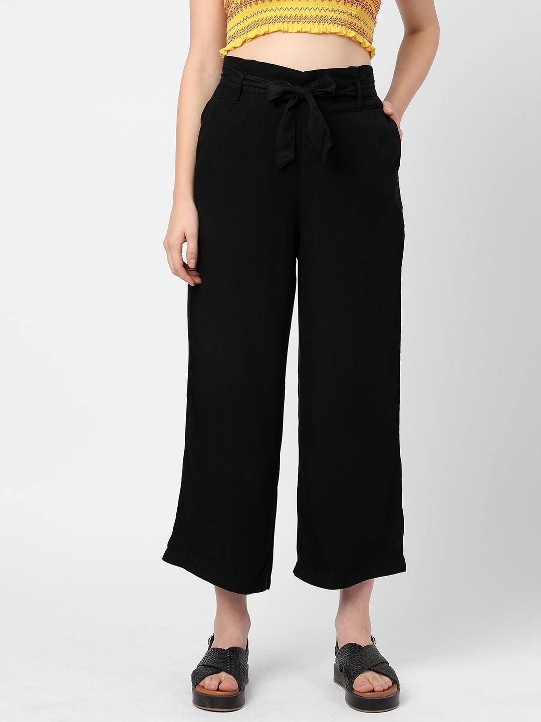 Women High-Rise Culottes