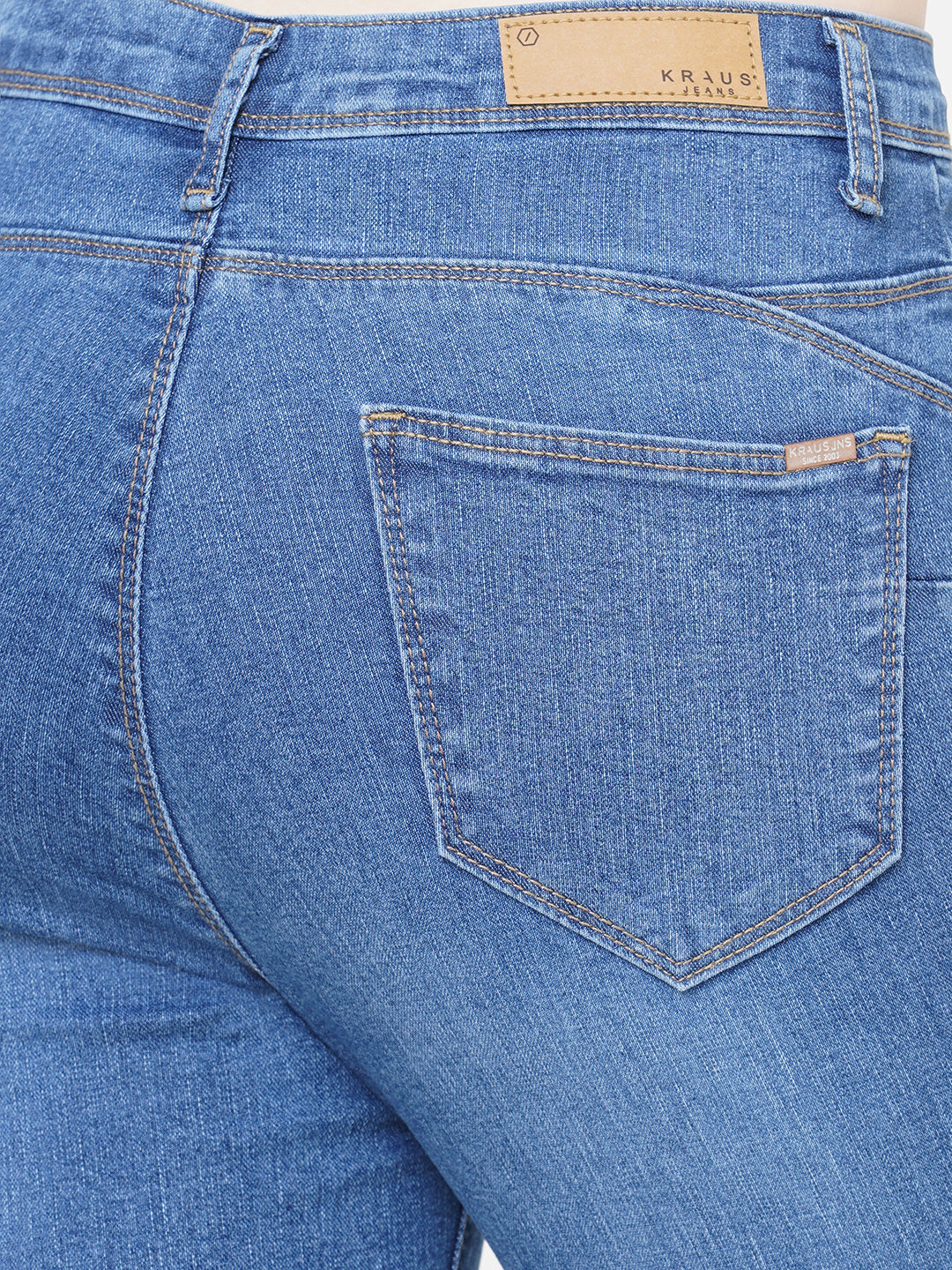 Women Mid-Rise Push Up Super Skinny Jeans