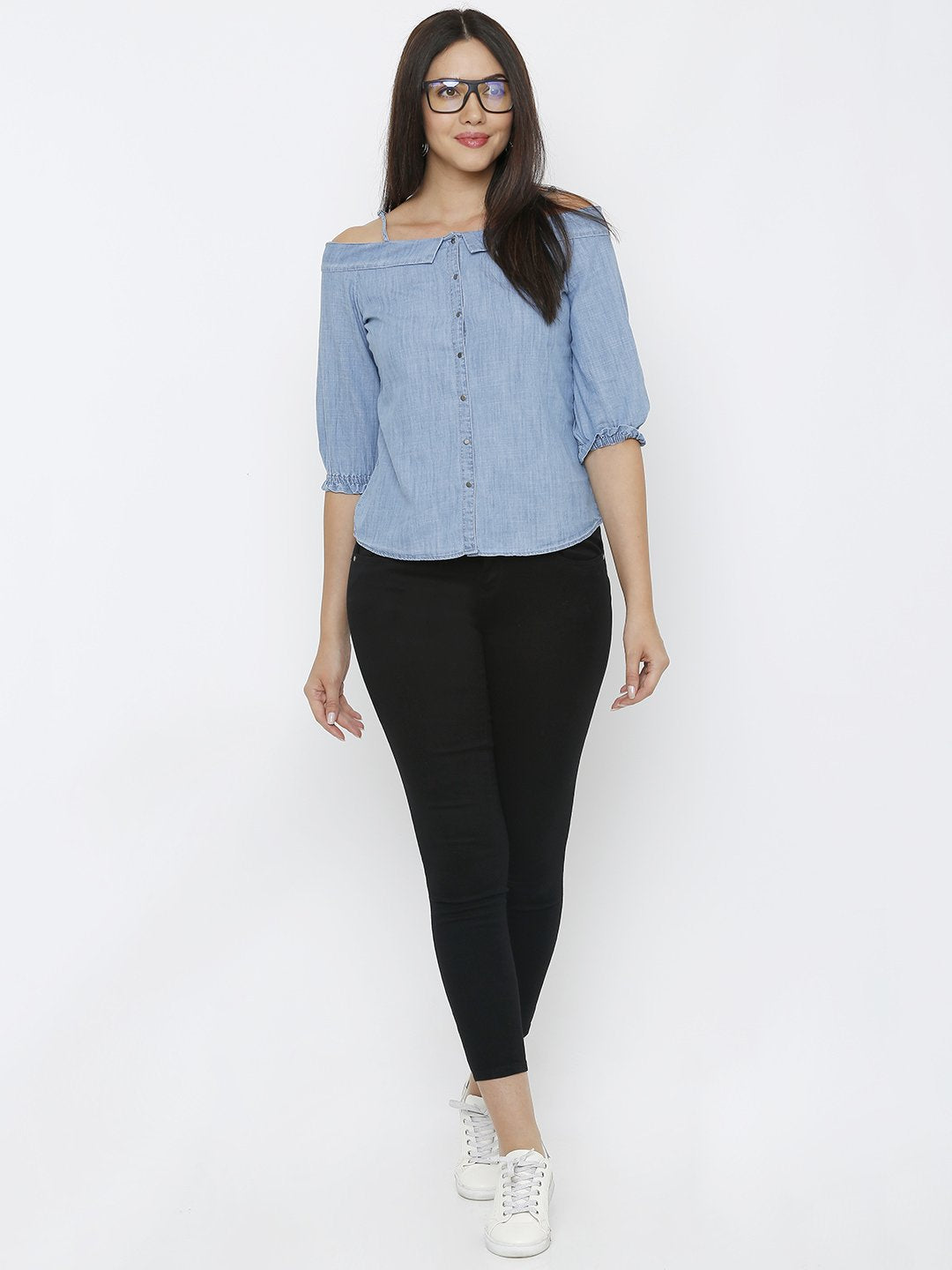 Women Black High-Rise Skinny Jeans