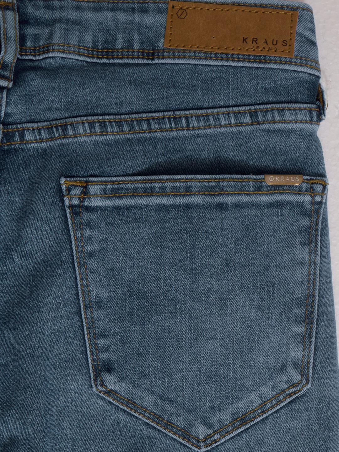 Women Light Blue High-Rise Mini Flare Jeans