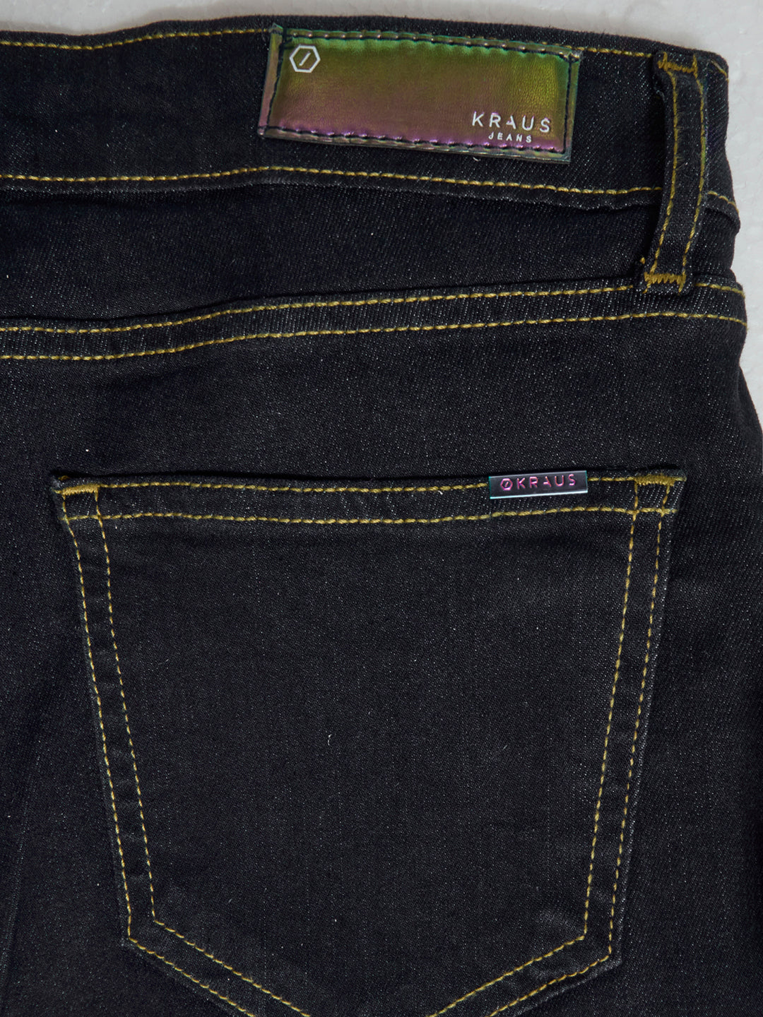 Women Dark Blue High-Rise Super Wide Leg Jeans