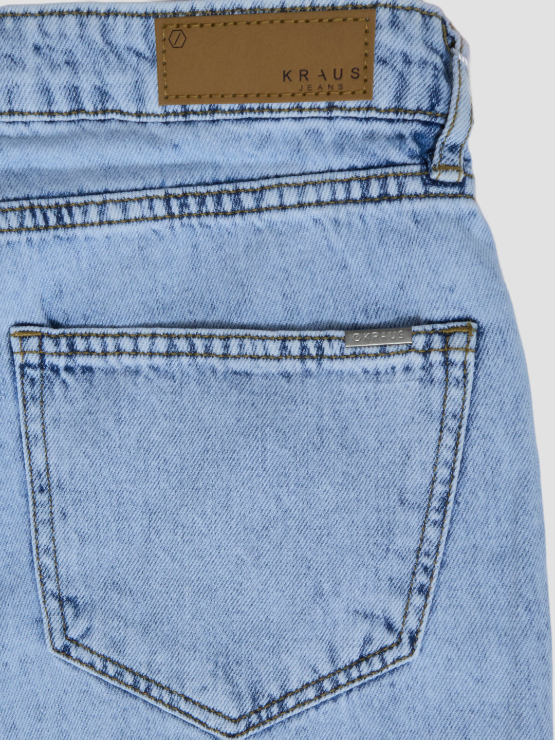 Women Light Blue High-Rise Super Wide Leg Jeans