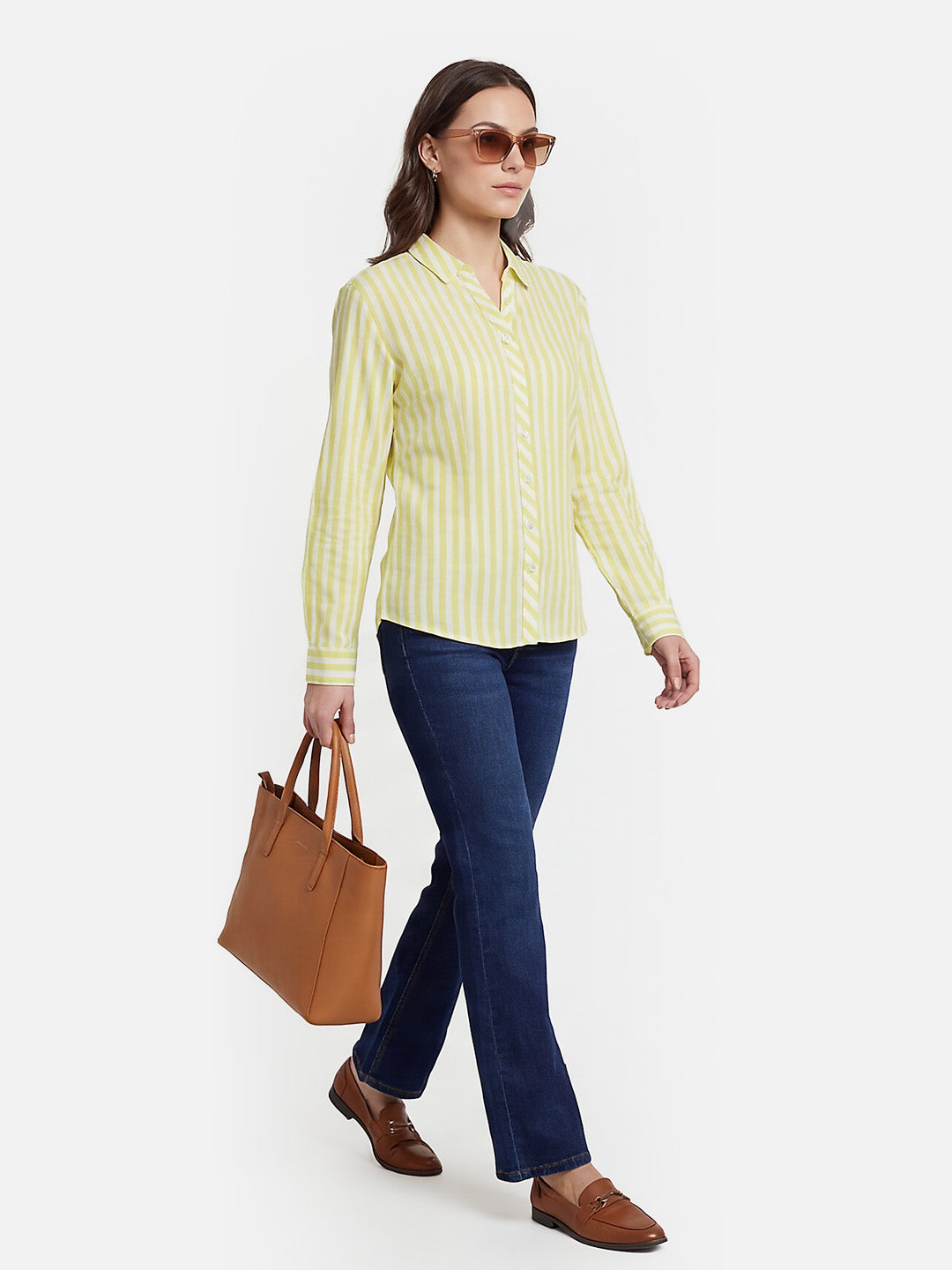 Women Blue High-Rise Mini Flare Jeans