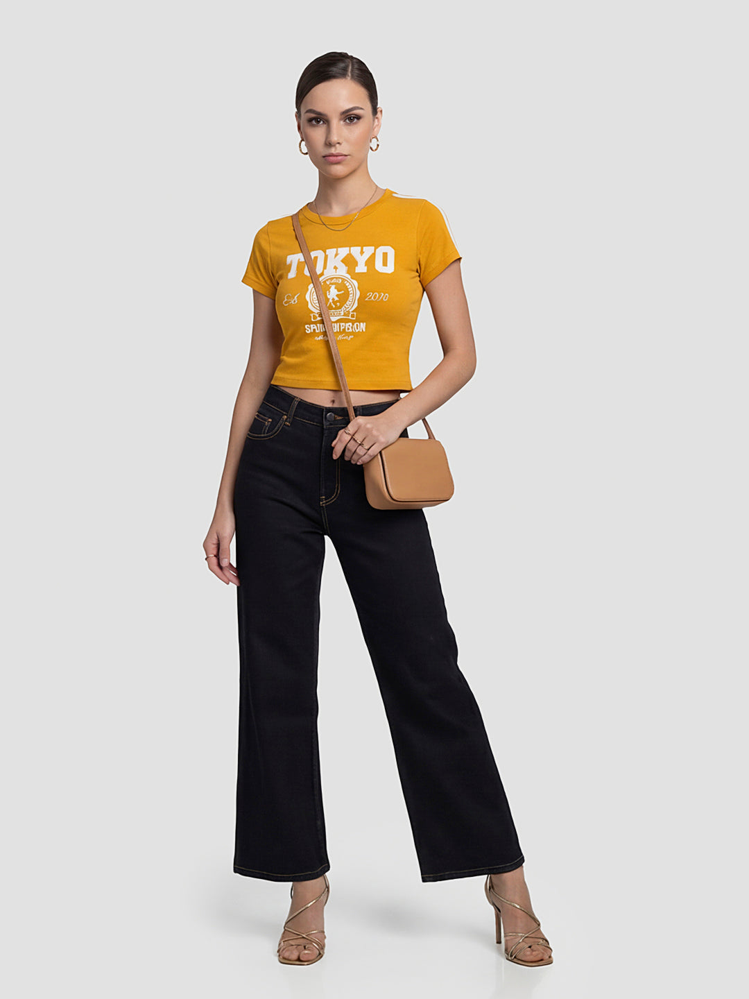 Women Mustard Genz Tees