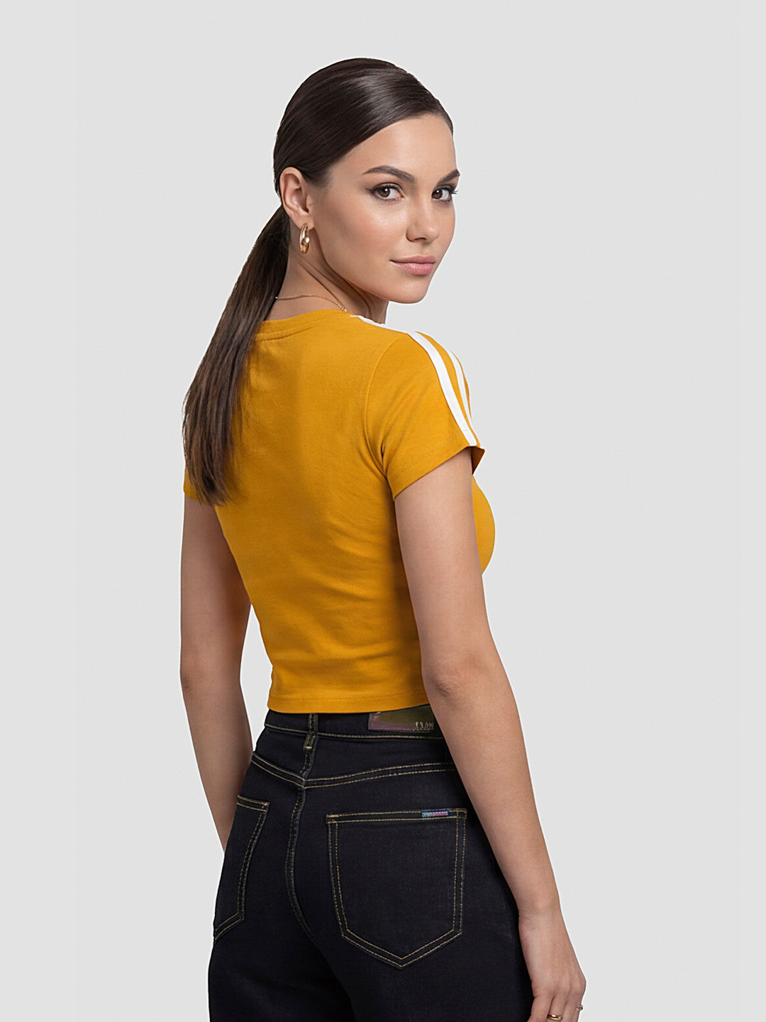Women Mustard Genz Tees