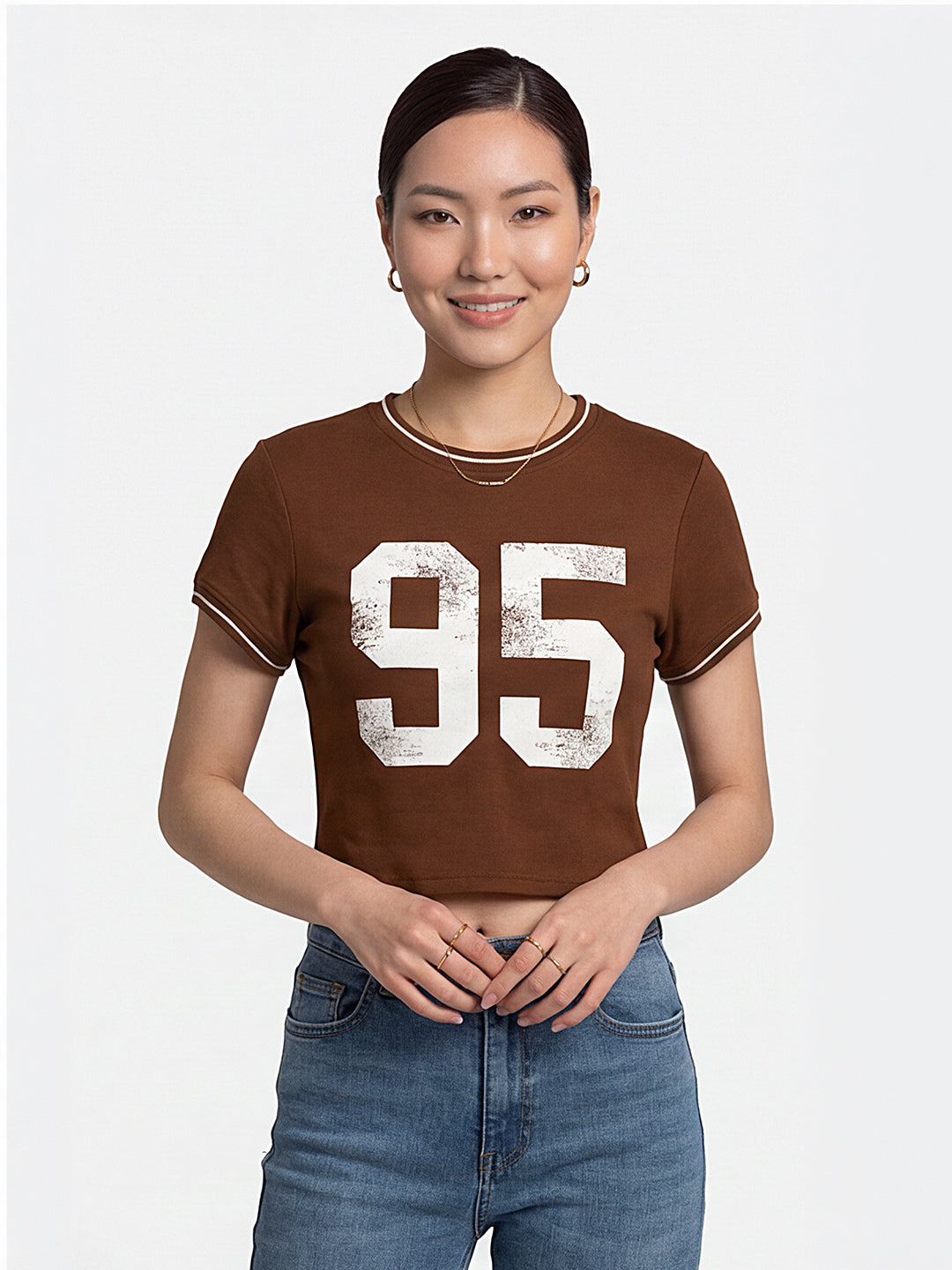 Women Sepia Genz Tees