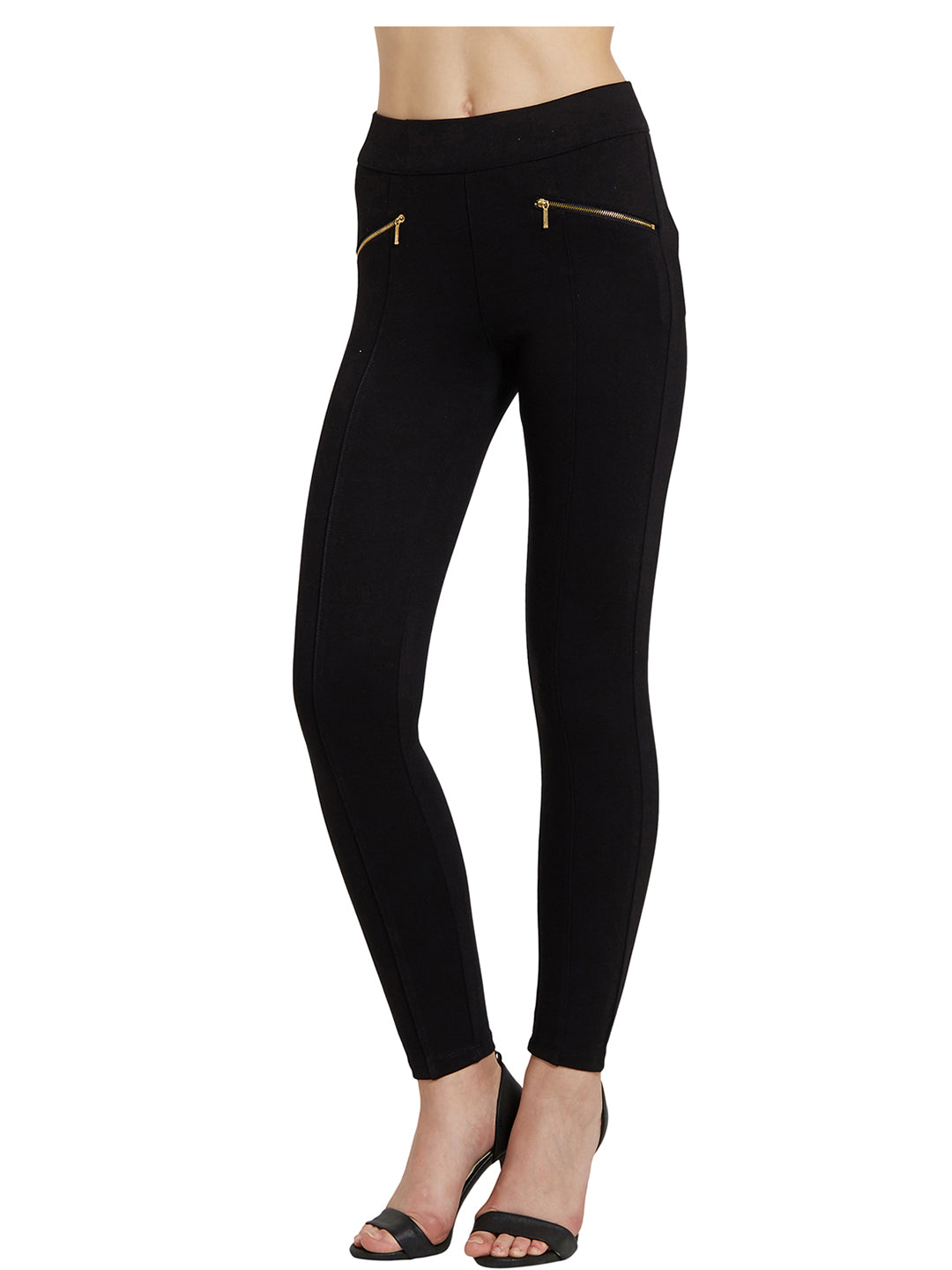 Black Slim Fit Treggings