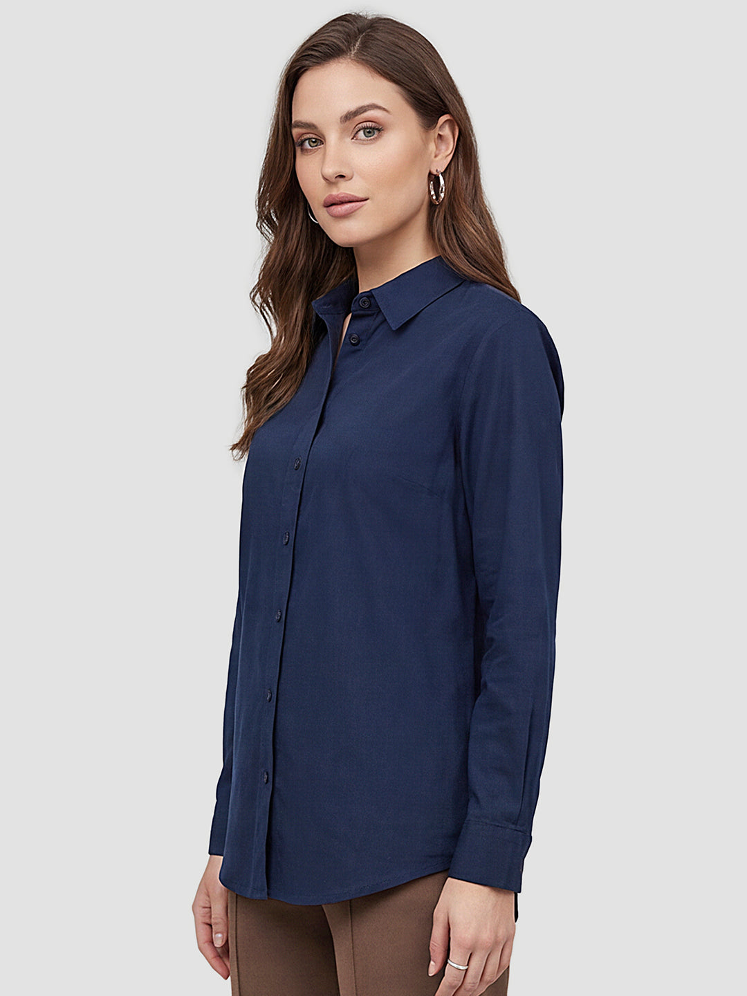 Women Indigo Shirt