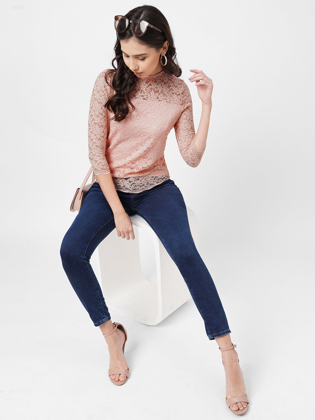 Women Peach Top