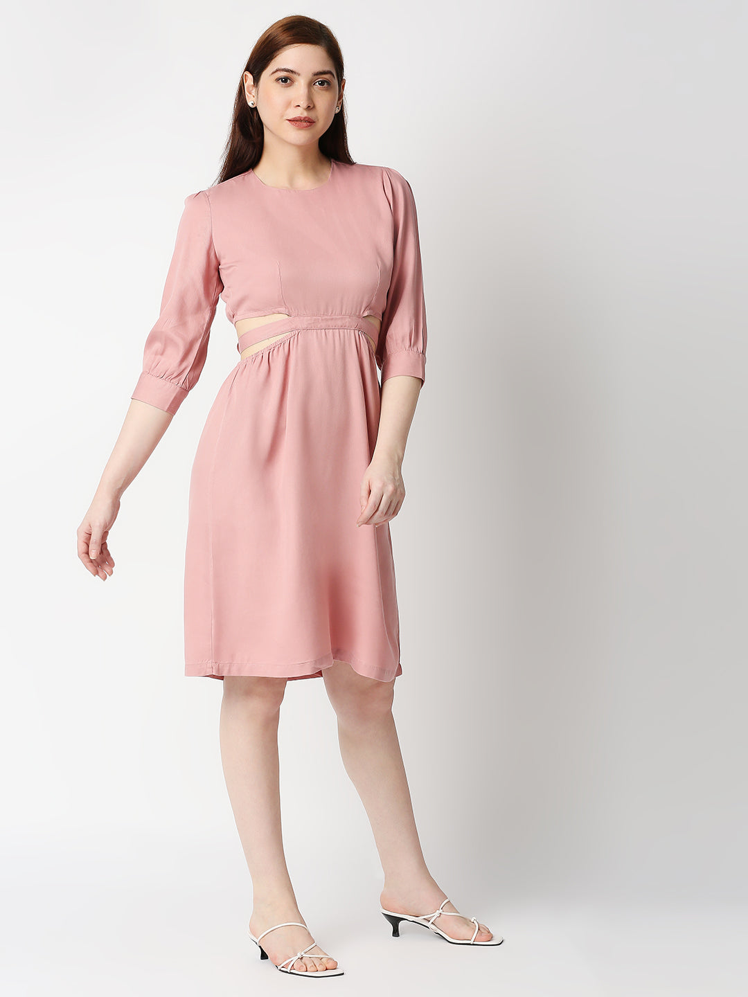 Women Blush Pink Dress