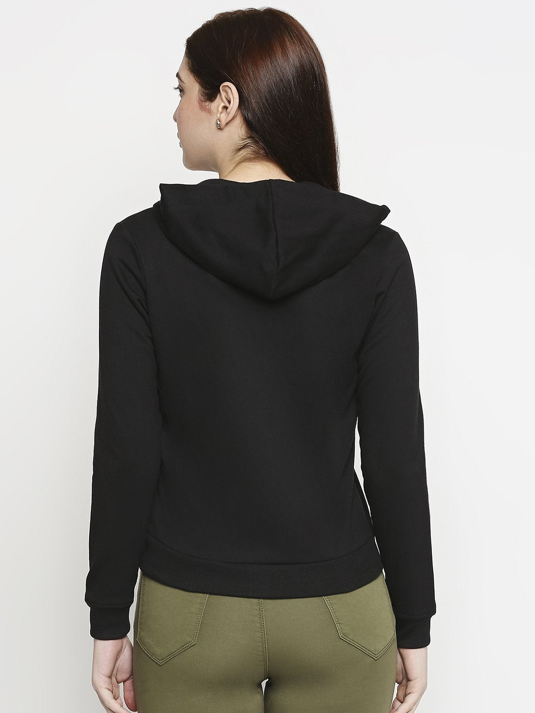 Black Hood Sweatshirt