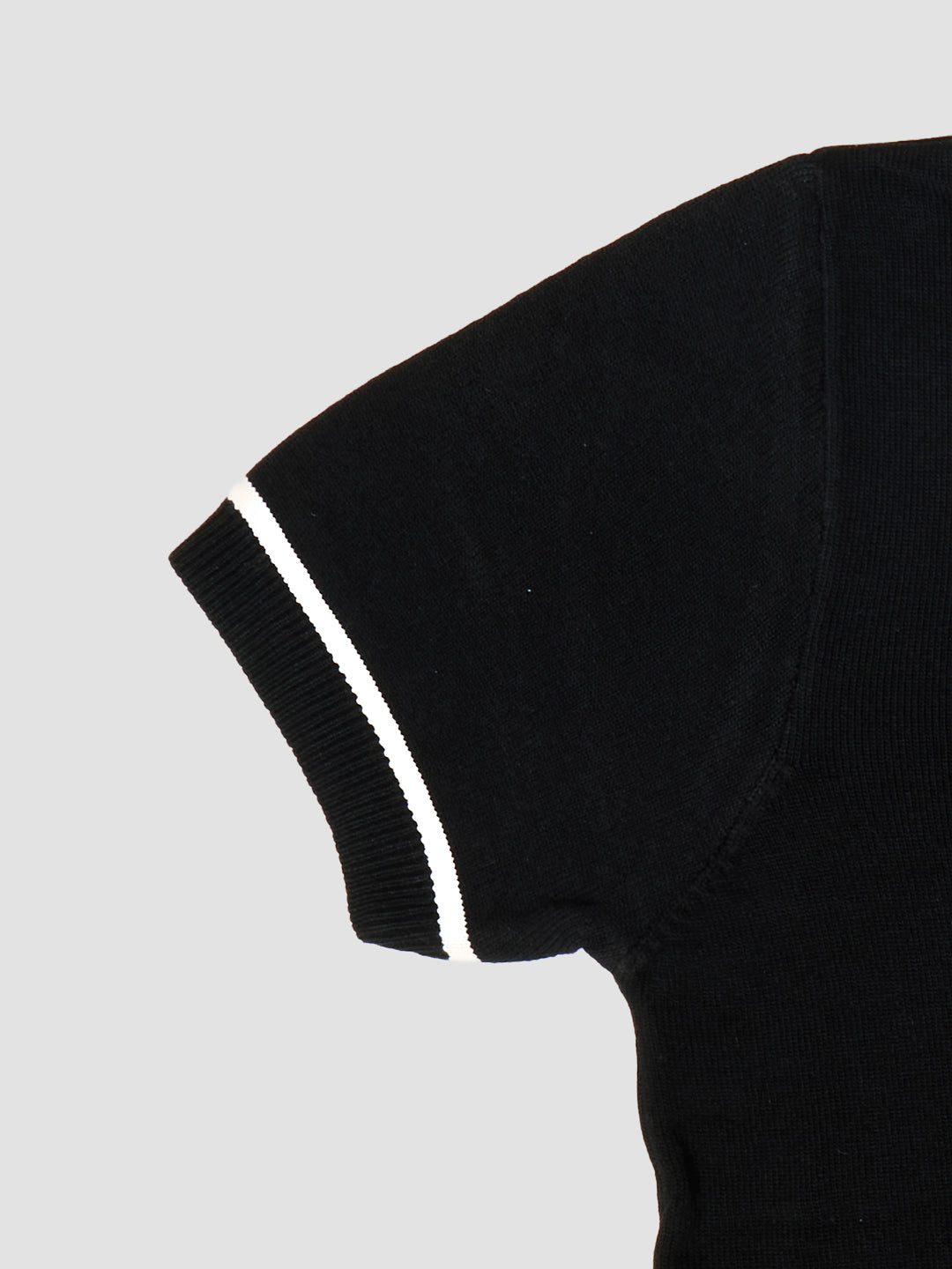 Women Black Flat Knit