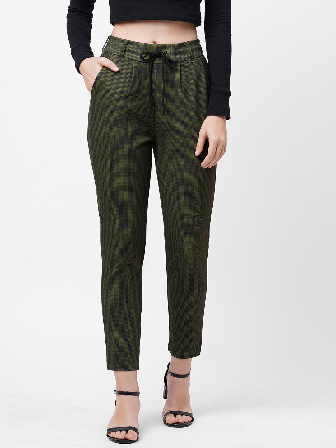 Women High-Rise Skinny Treggings