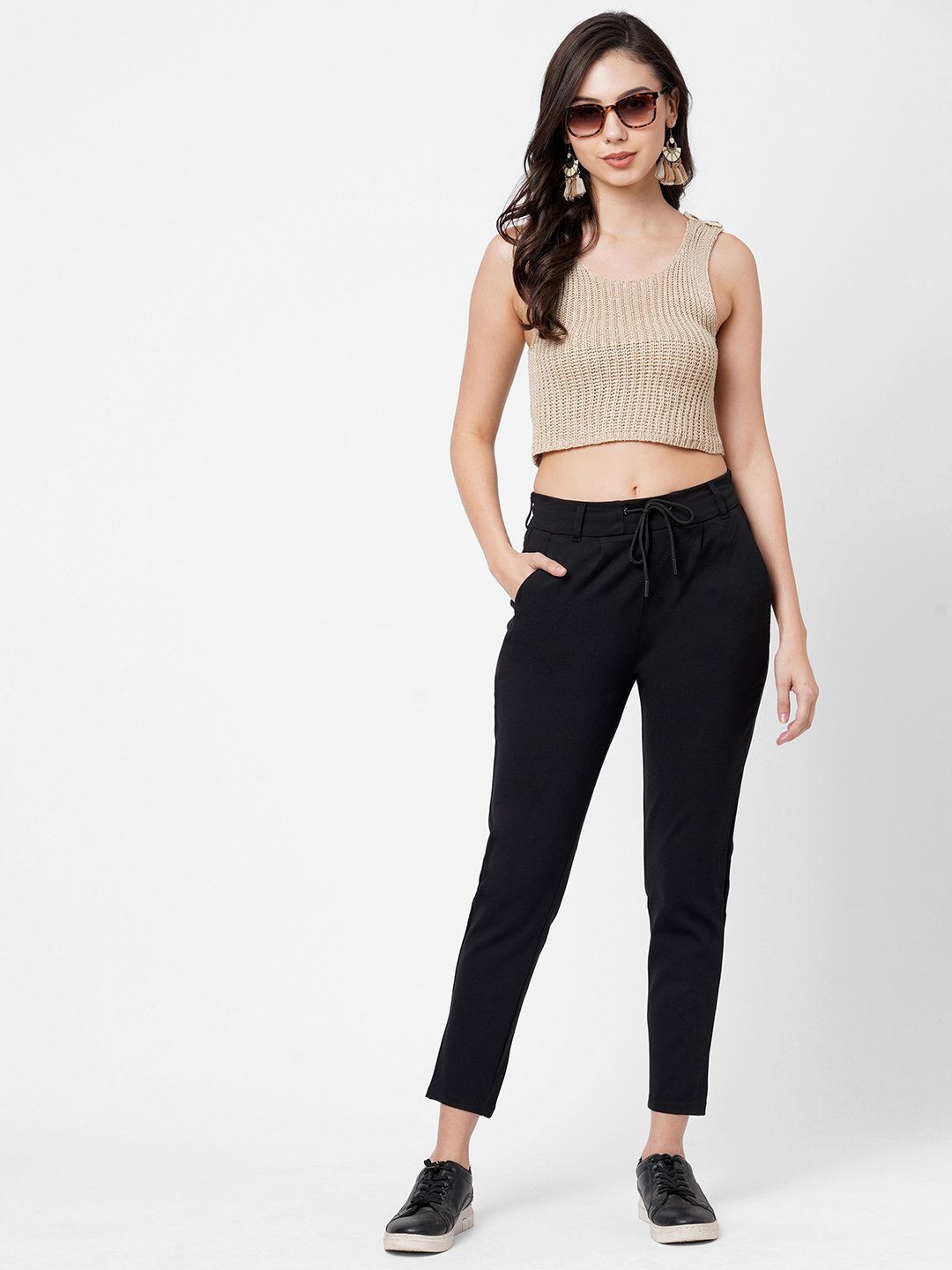 Women High-Rise Skinny Treggings