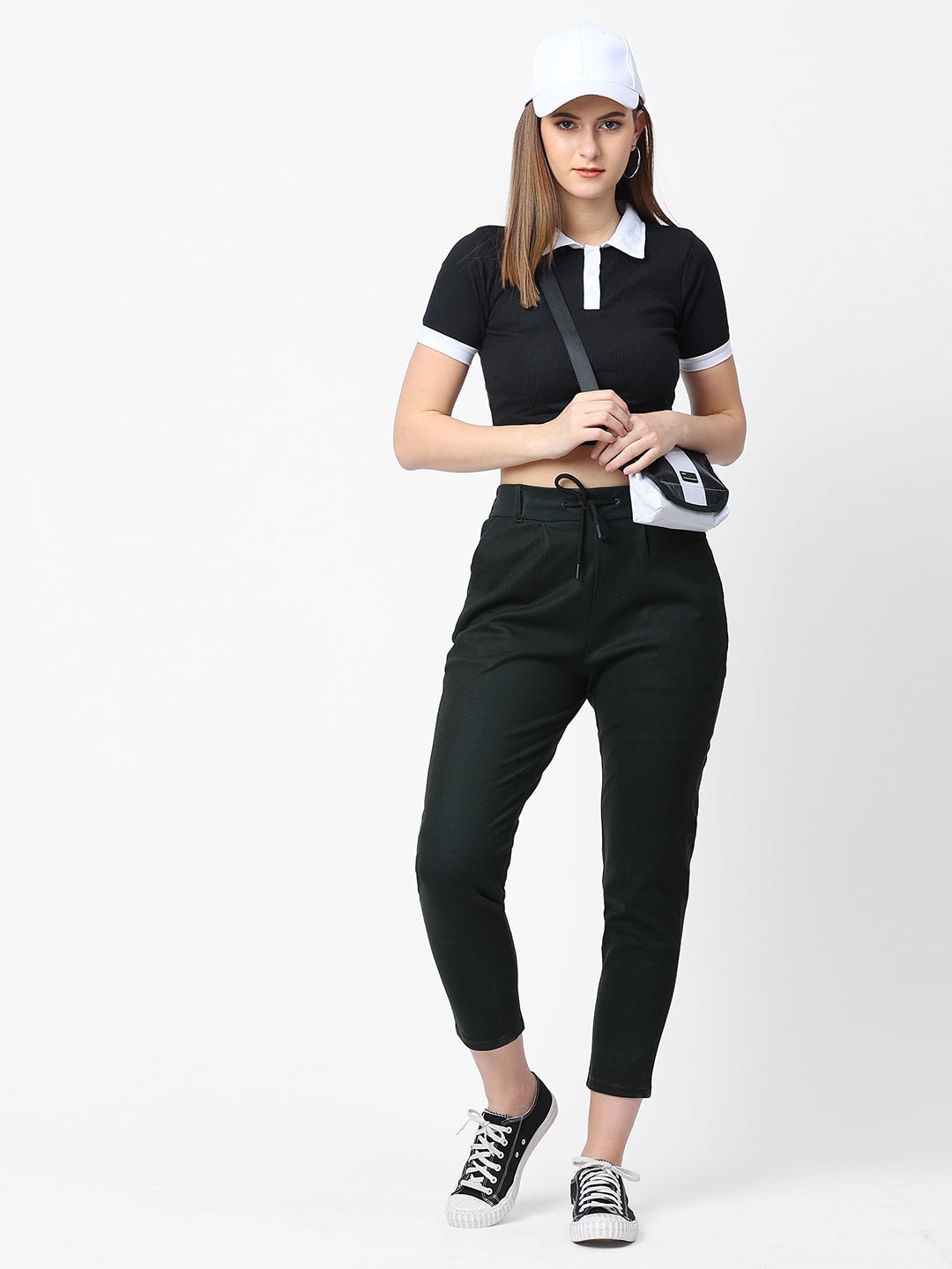 Women High-Rise Skinny Treggings