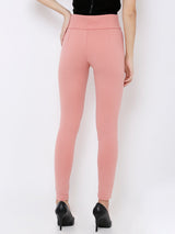 K4005 High-Rise Skinny Tregging - Blush Pink