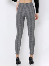 K4005 High-Rise Skinny Tregging - Grey